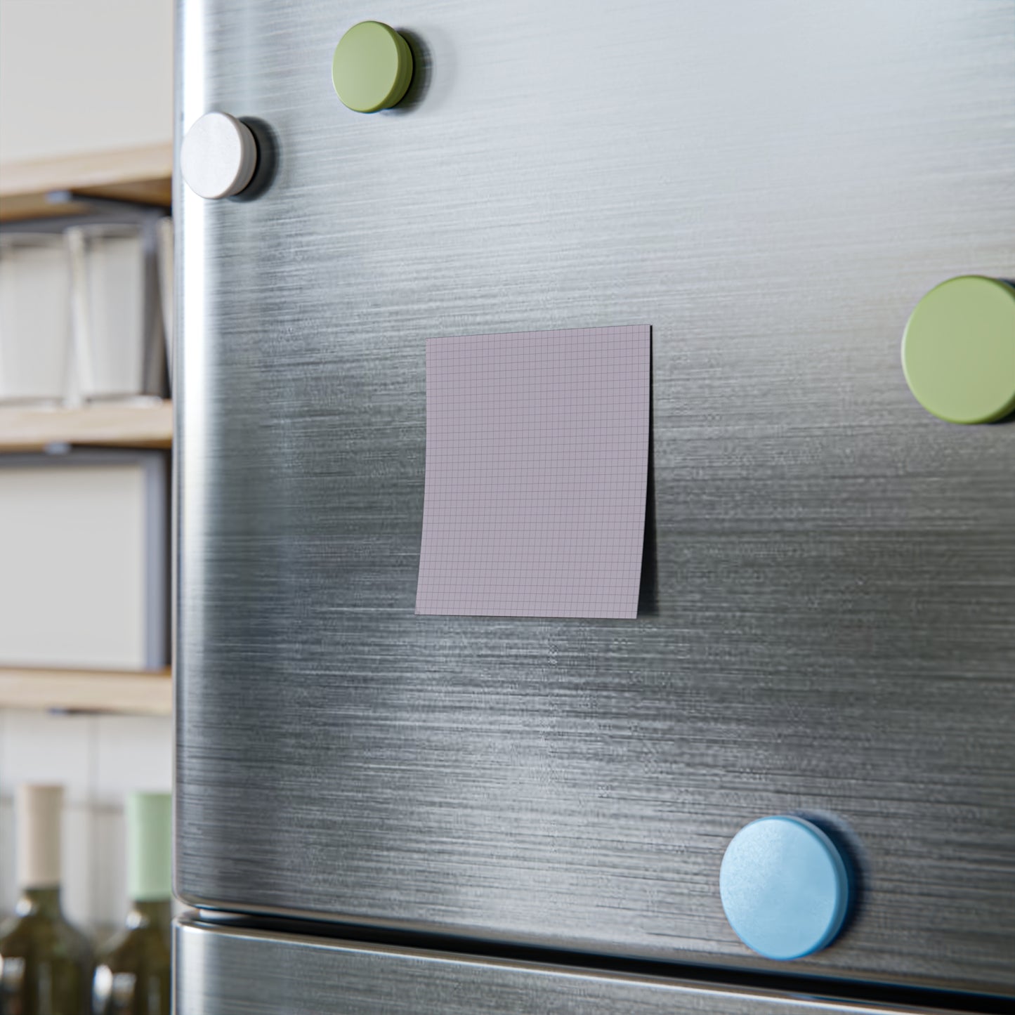 Grid Pattern Post-it® Note Pads - Lavender 3x3 4x3