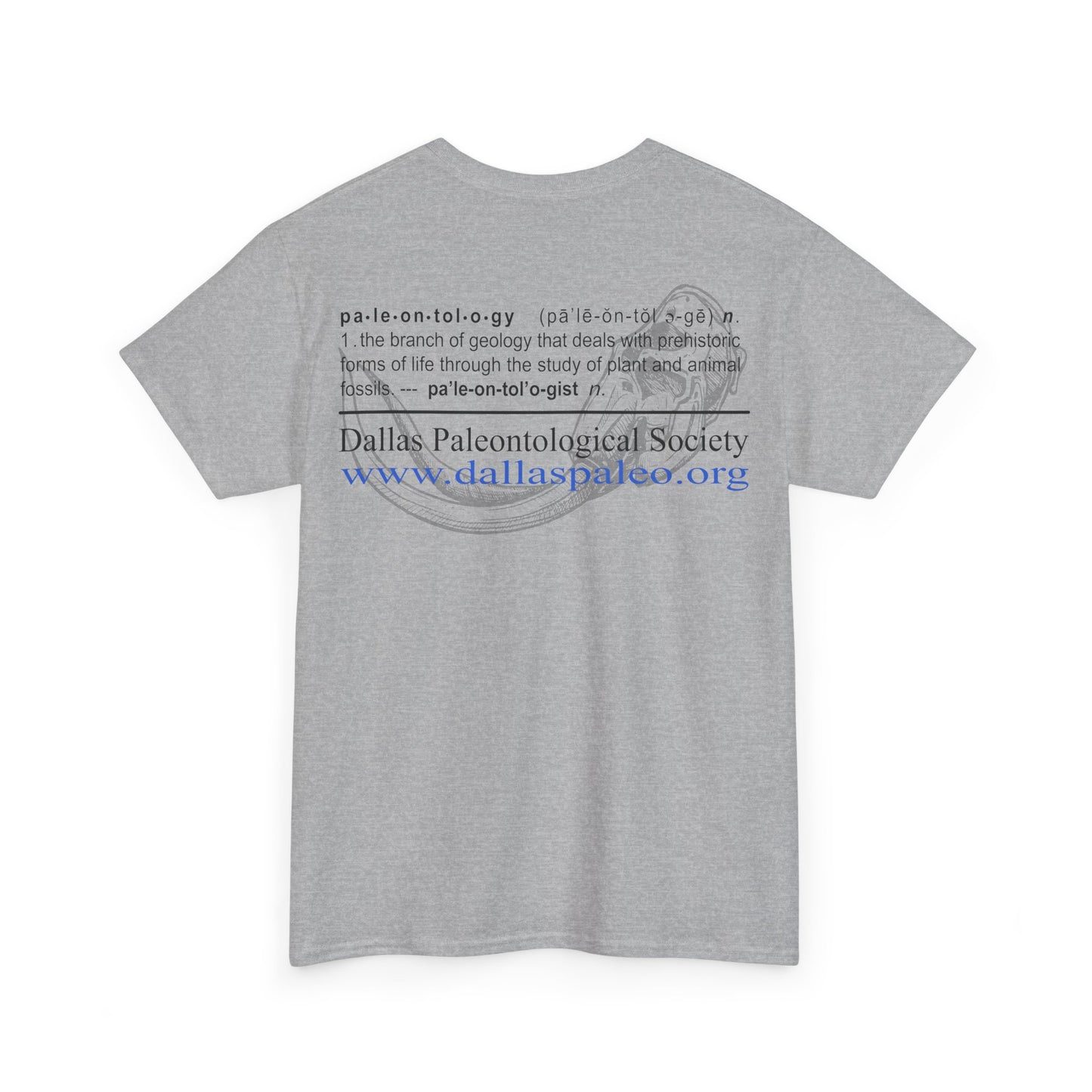 Dinosaur Enthusiast Tee - Dallas Paleontological Society Rock Stars T-Shirt