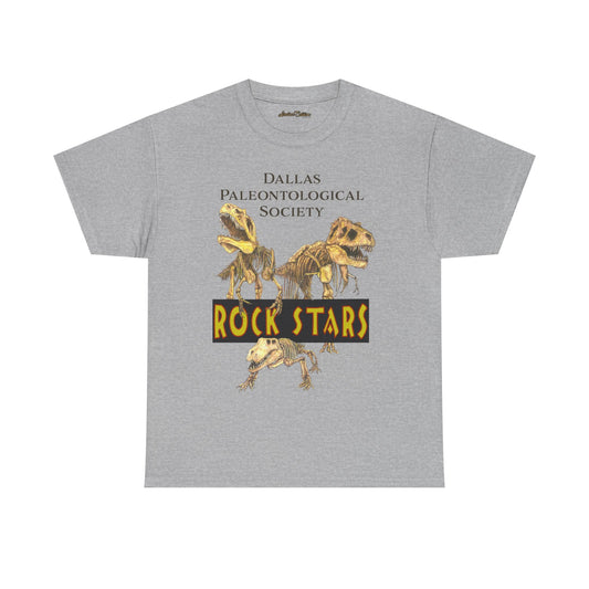 Dinosaur Enthusiast Tee - Dallas Paleontological Society Rock Stars T-Shirt