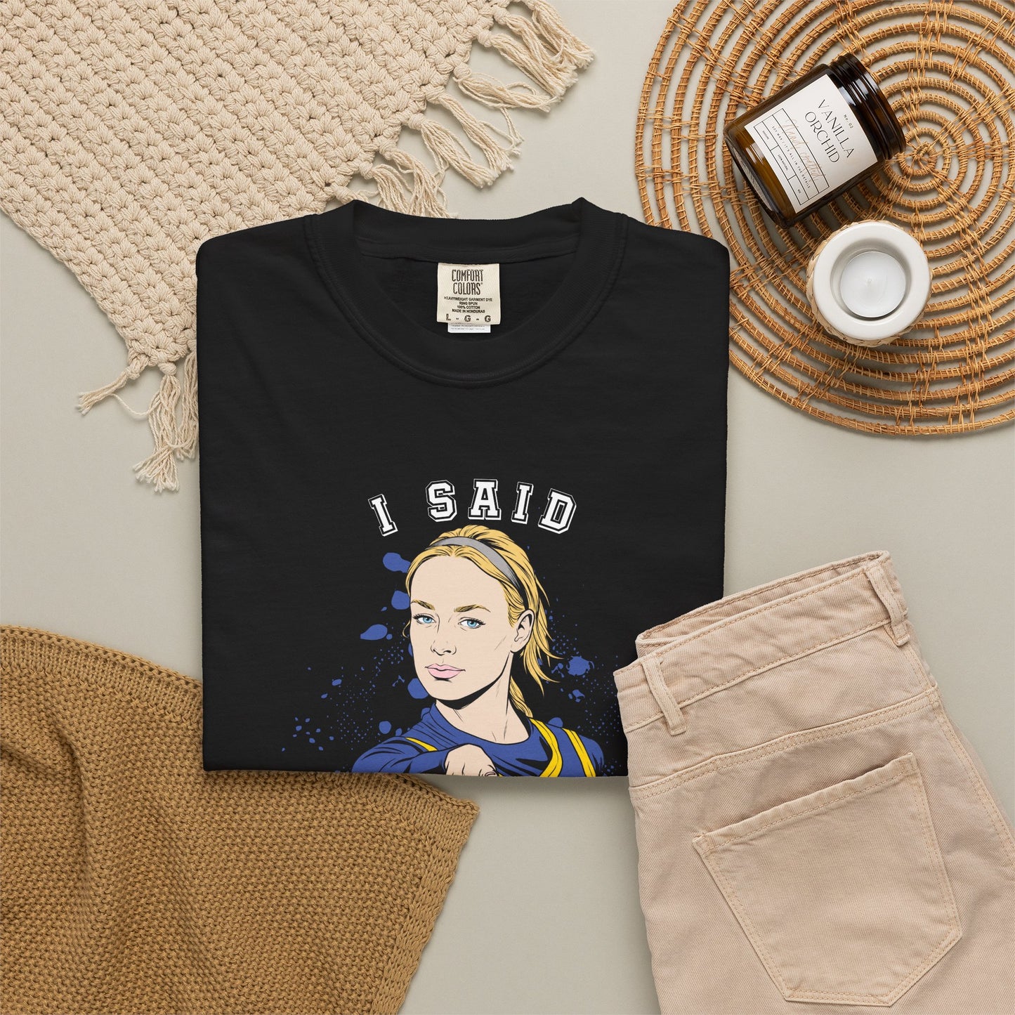 I Said What I Said T-Shirt — Bold Pointing Graphic Tee