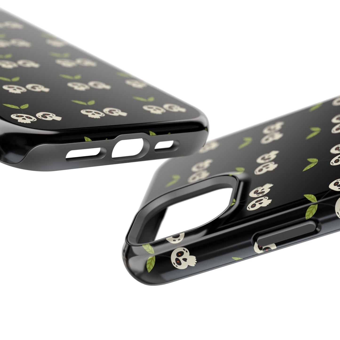 Skull Cherry Impact-Resistant Cases