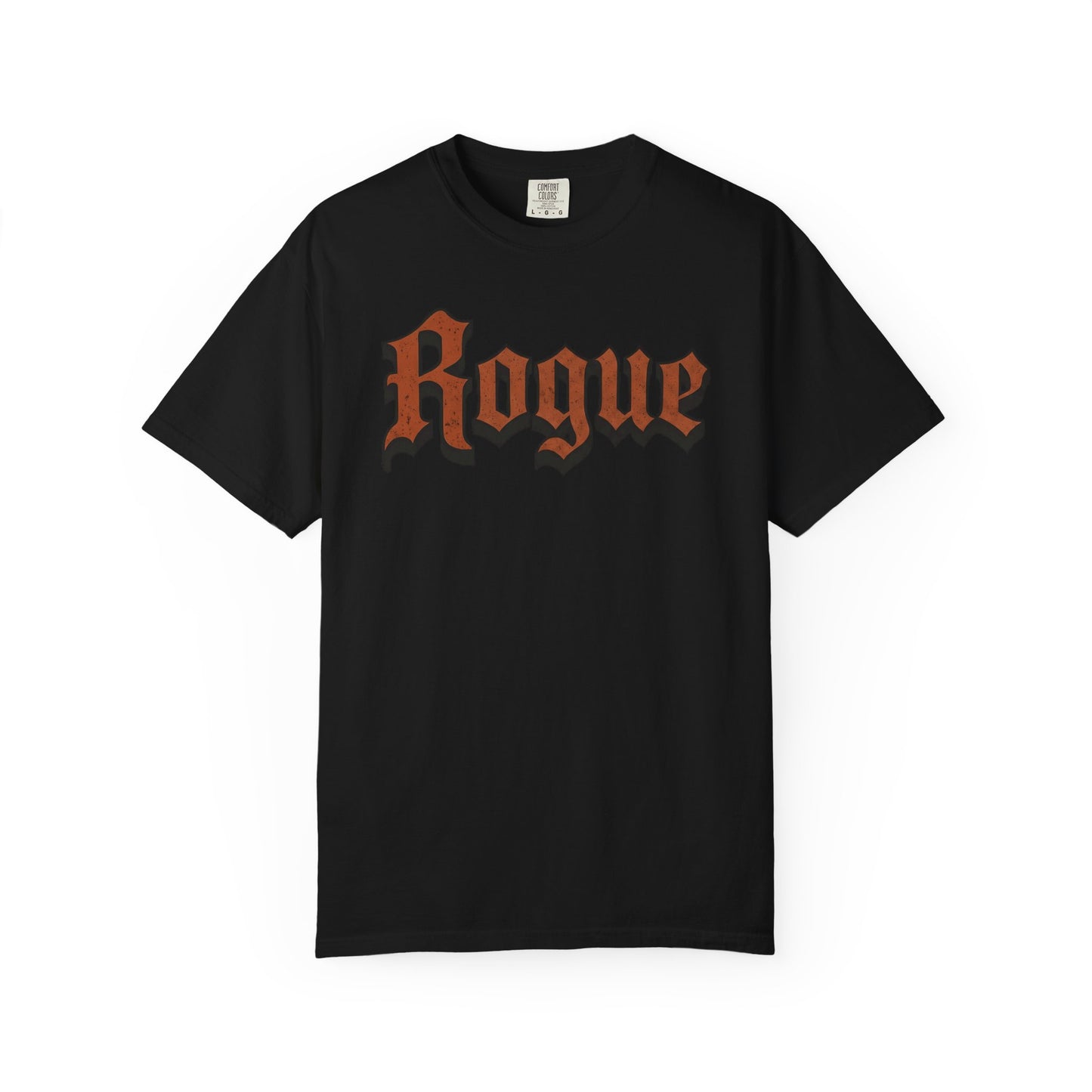 Gothic Rogue Text Comfort Graphic Tee