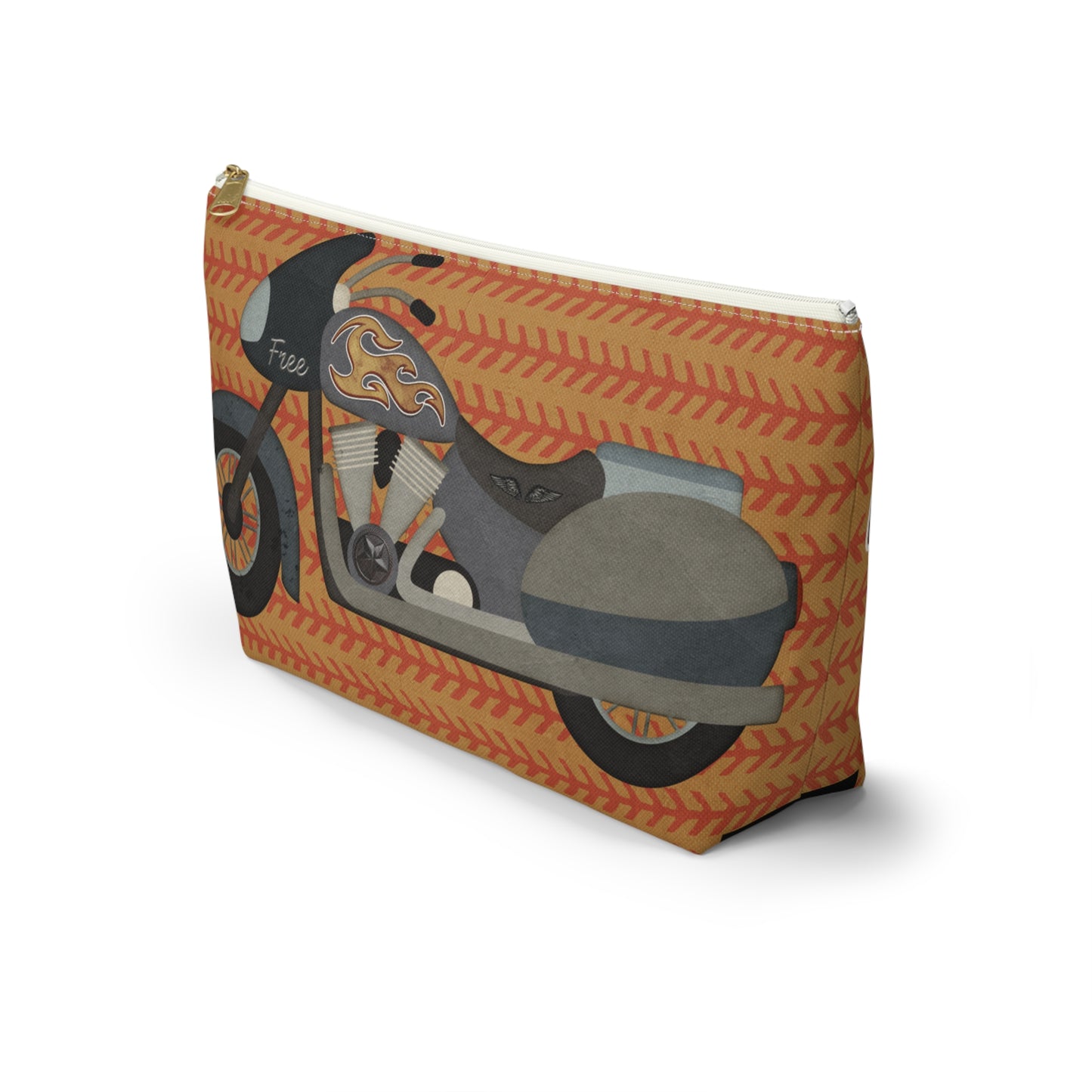 Motorcycle Accessory Pouch w T-bottom