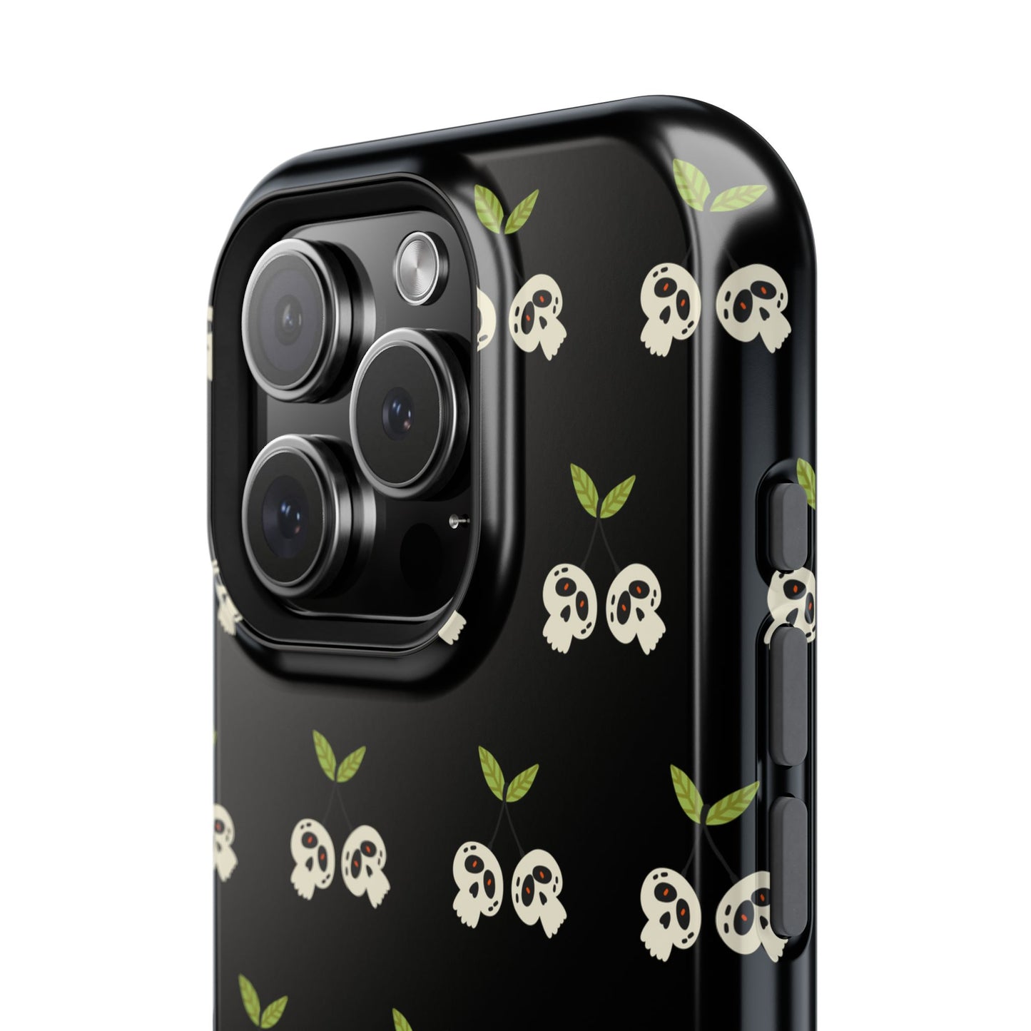 Skull Cherry Impact-Resistant Cases