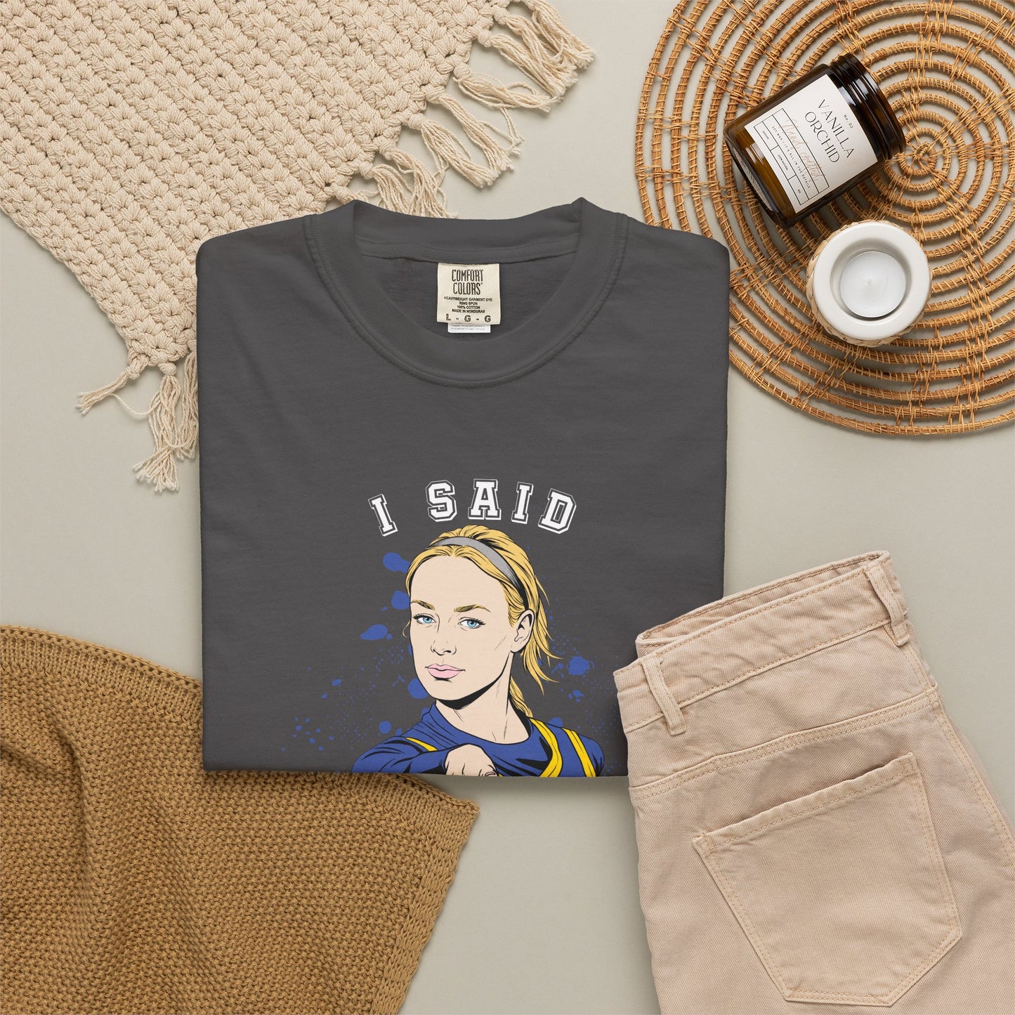 I Said What I Said T-Shirt — Bold Pointing Graphic Tee