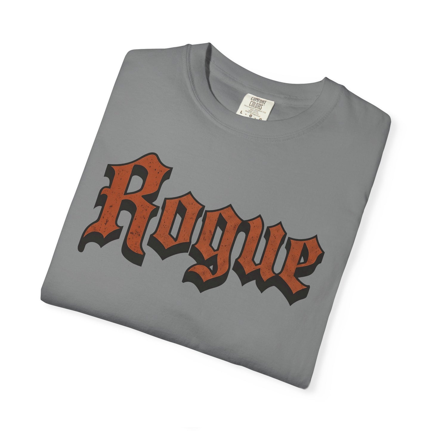Gothic Rogue Text Comfort Graphic Tee