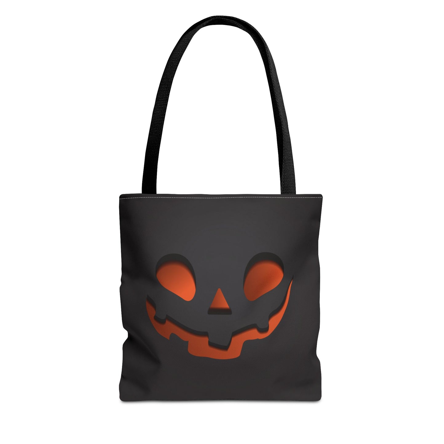 Halloween Black Pumpkin Tote Bag
