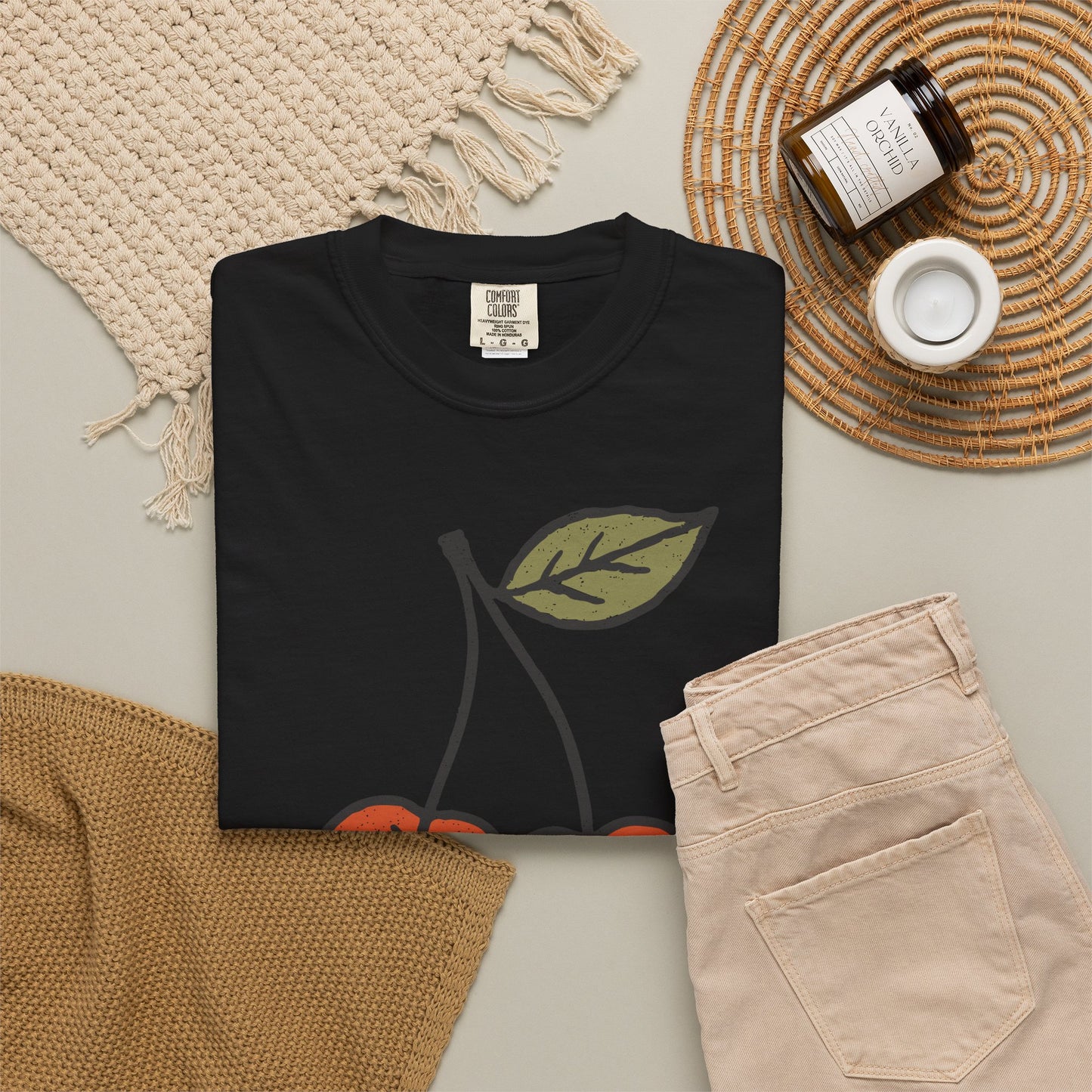 Vintage Cherry Comfort Graphic Tee