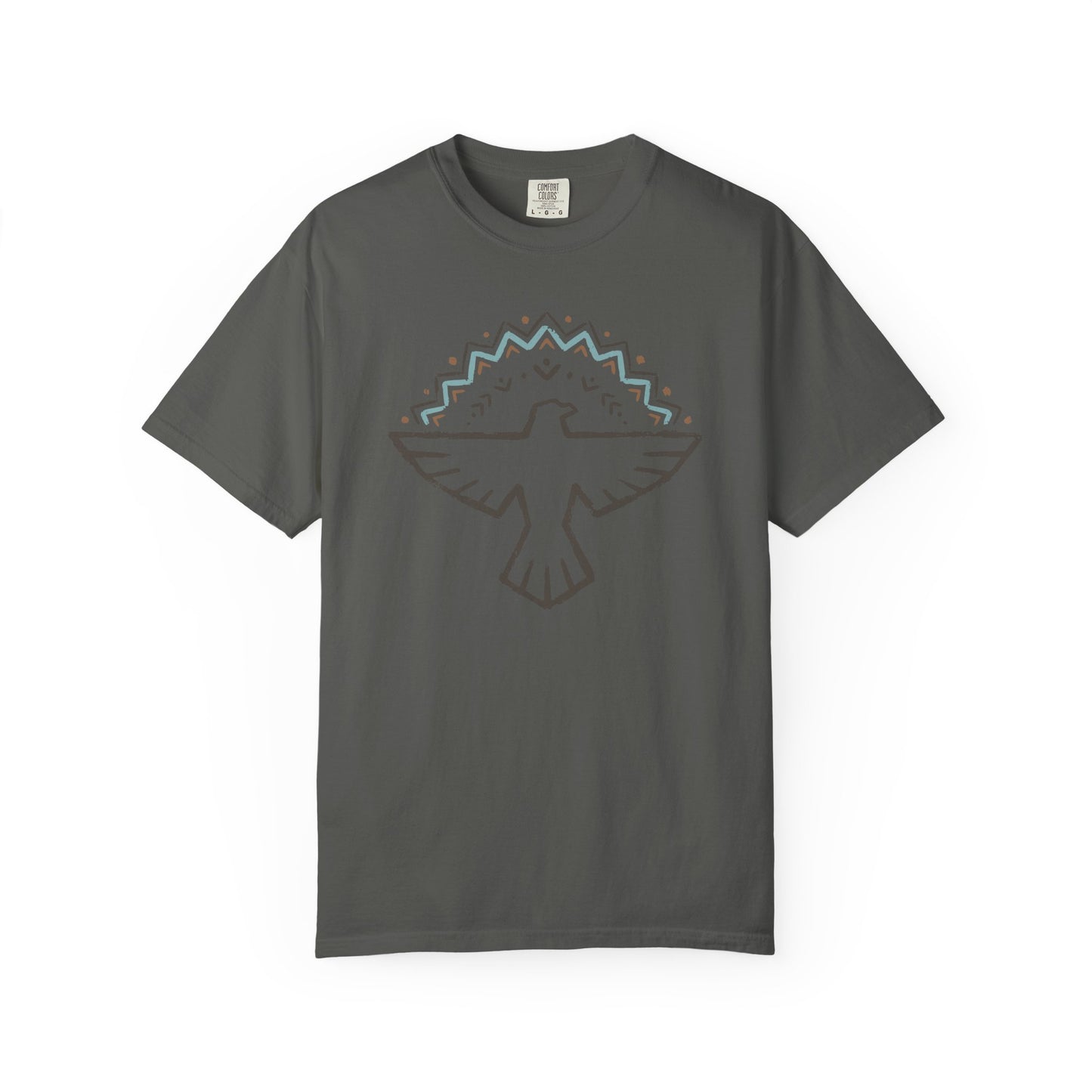 Boho Southwest Bird Comfort Graphic Tee