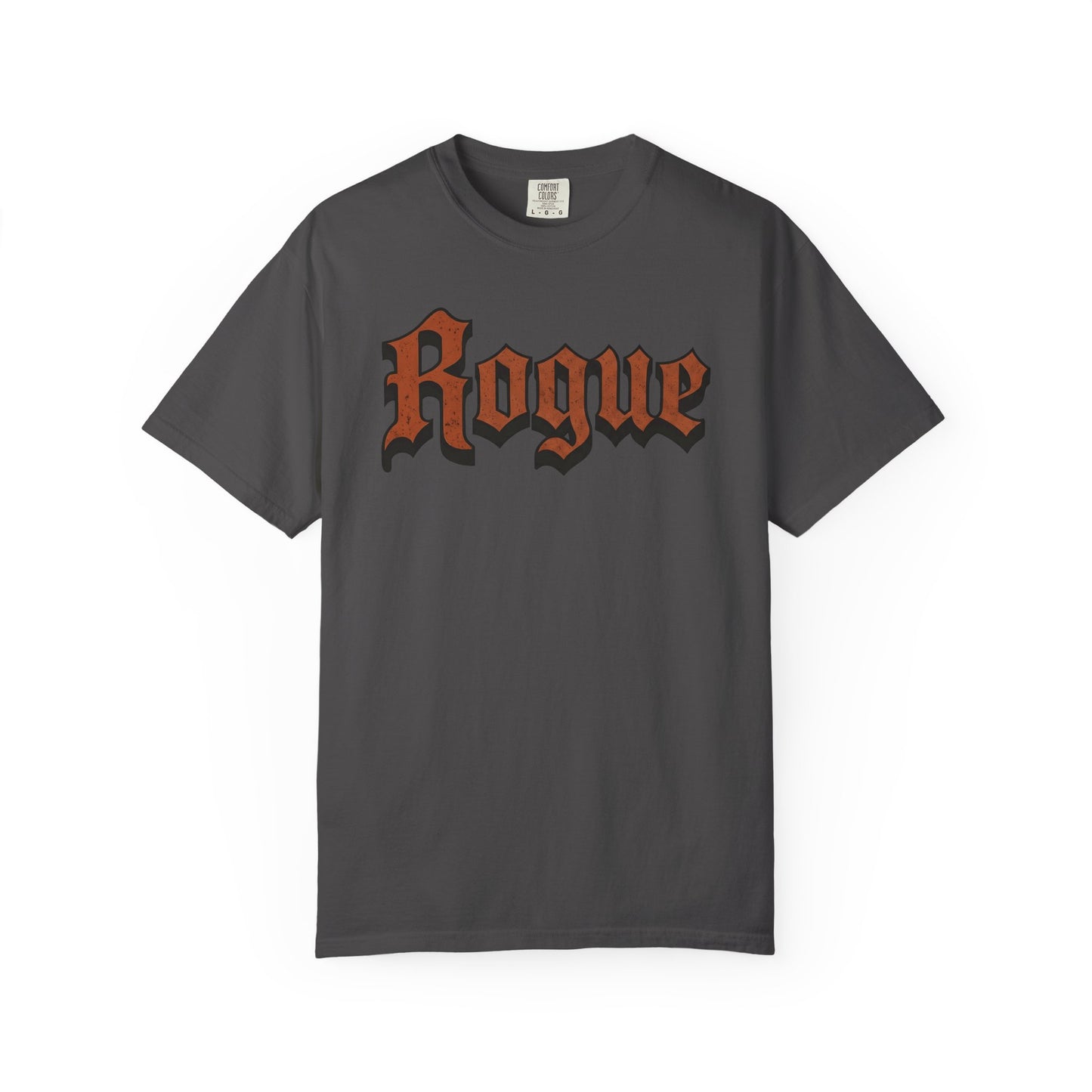 Gothic Rogue Text Comfort Graphic Tee