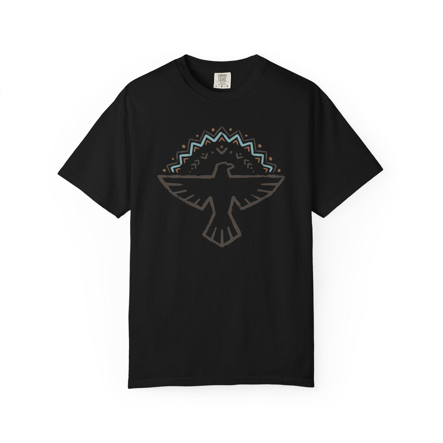 Boho Southwest Bird Comfort Graphic Tee