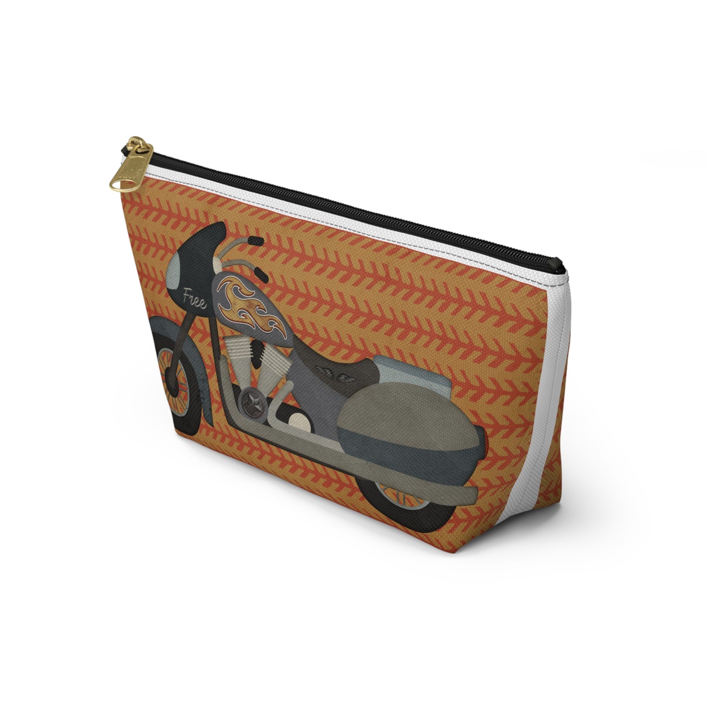 Motorcycle Accessory Pouch w T-bottom