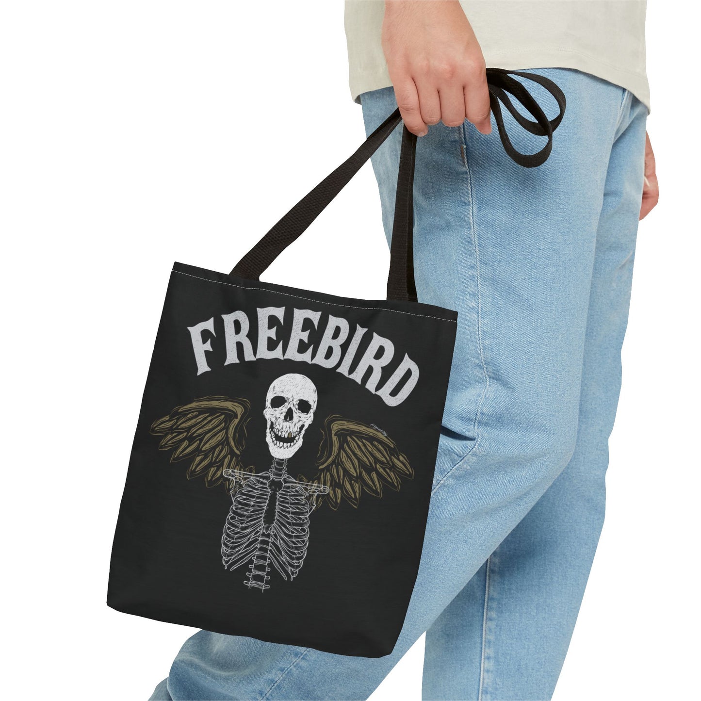 Freebird Don't Tread On Me Tote Bag