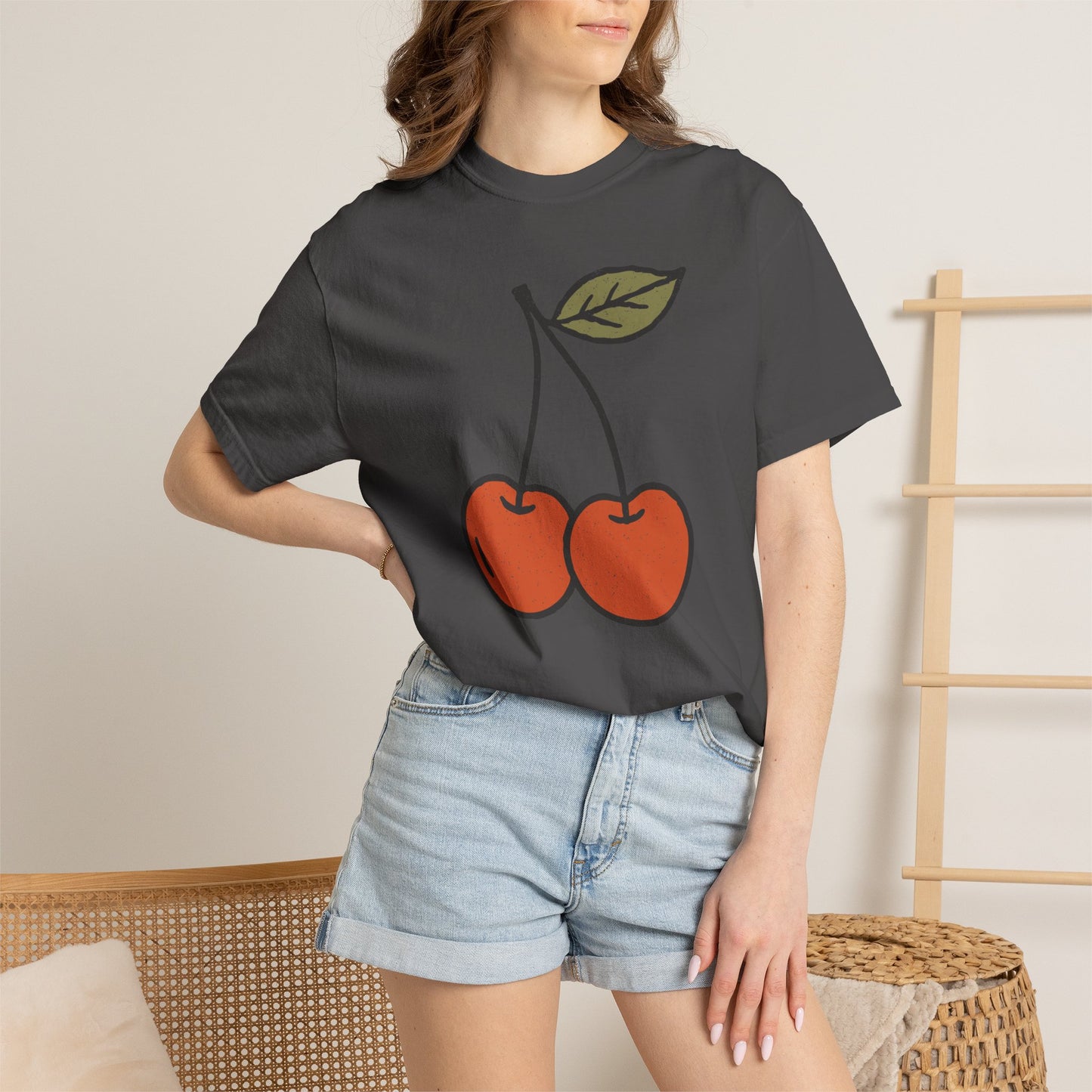 Vintage Cherry Comfort Graphic Tee