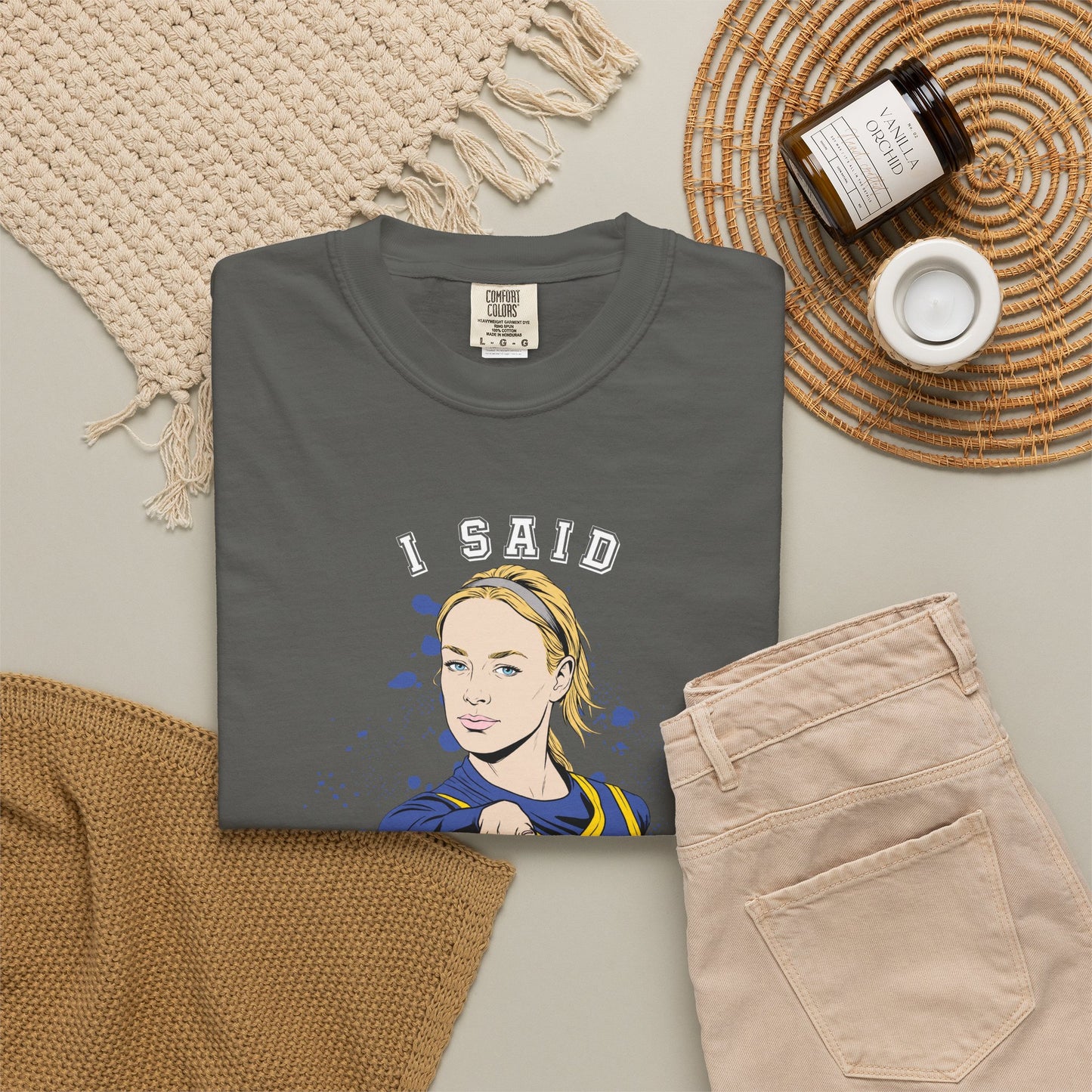 I Said What I Said T-Shirt — Bold Pointing Graphic Tee
