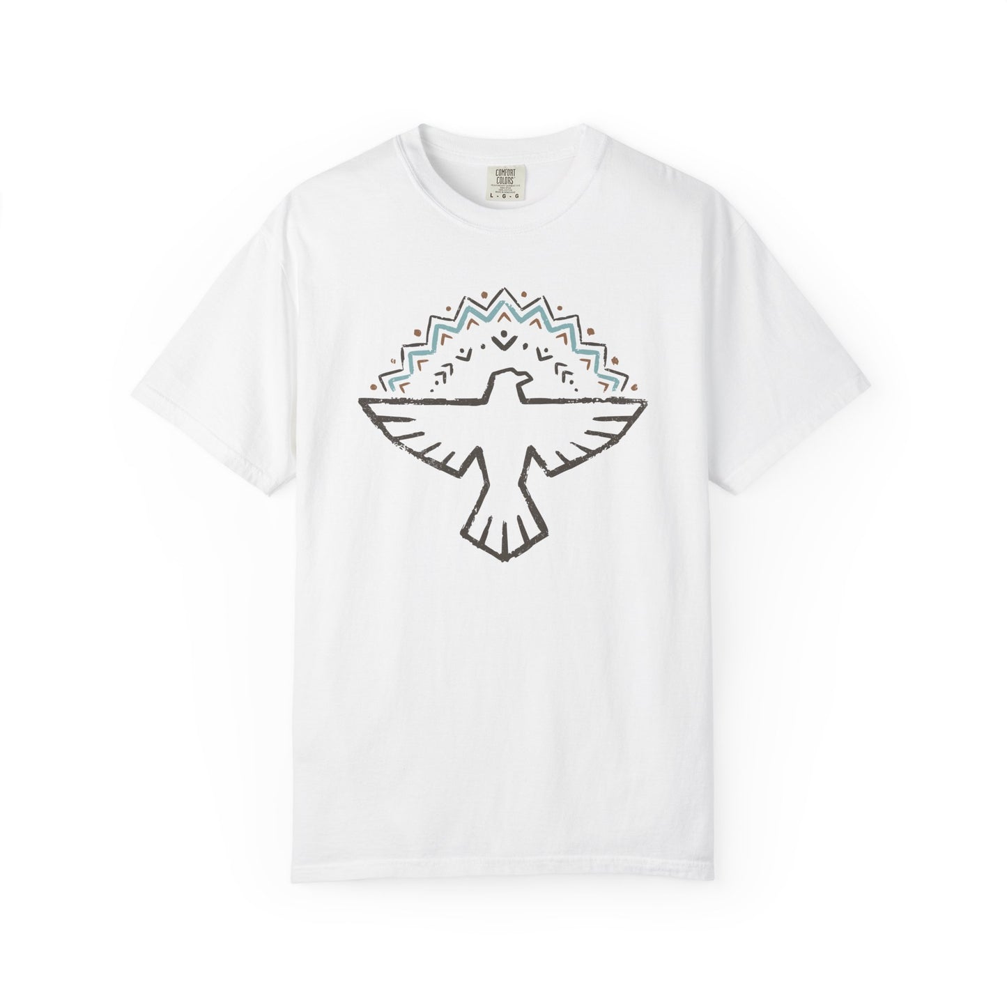 Boho Southwest Bird Comfort Graphic Tee
