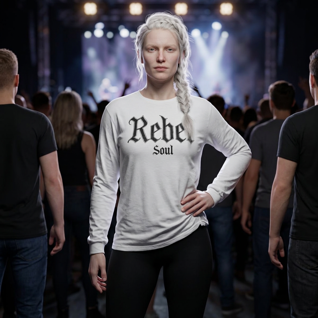 Rebel Soul Long Sleeve Color Comfort Tee