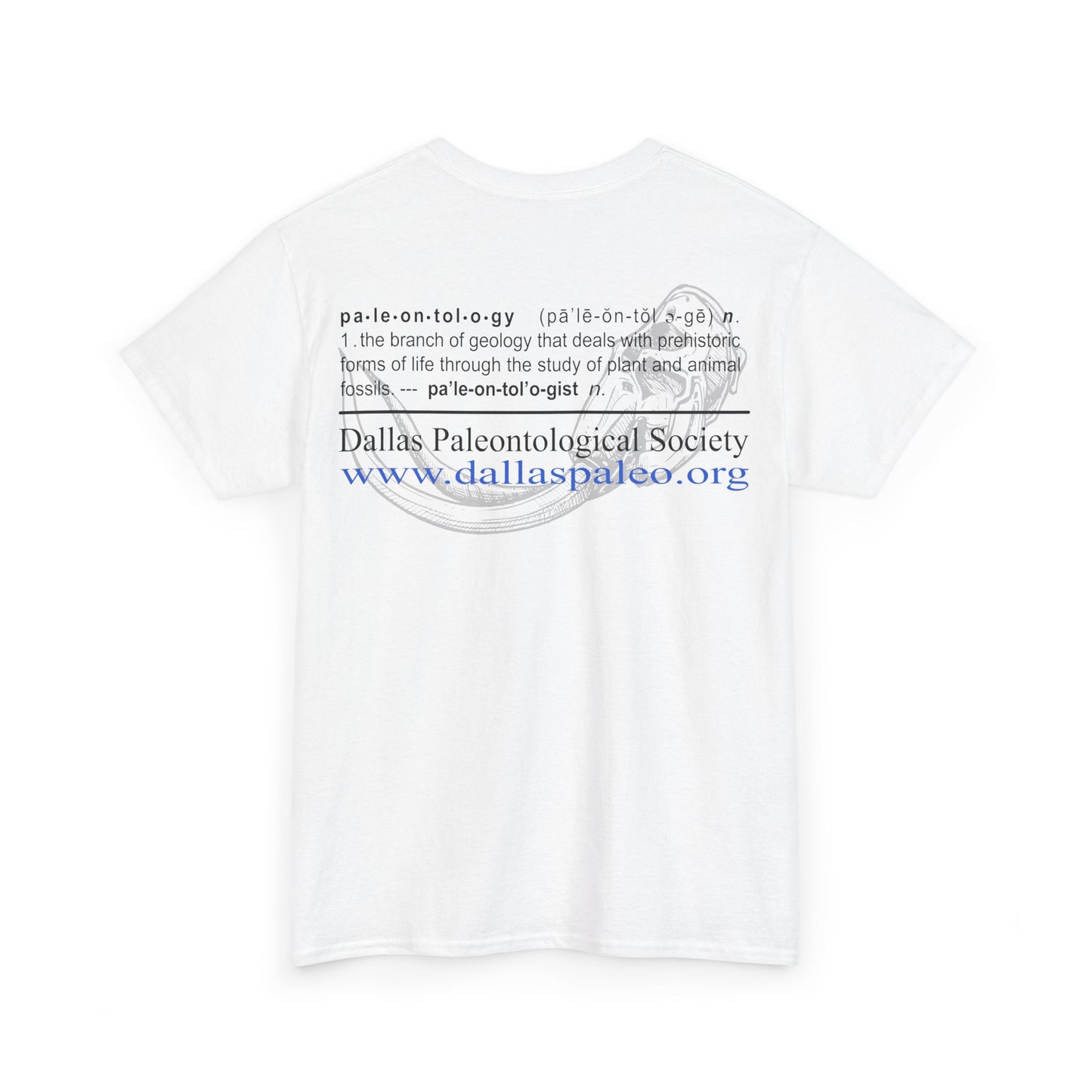 Dinosaur Enthusiast Tee - Dallas Paleontological Society Rock Stars T-Shirt