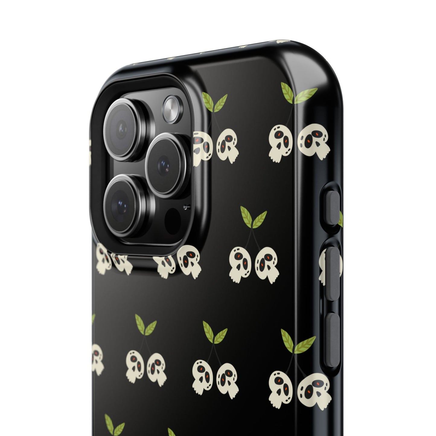 Skull Cherry Impact-Resistant Cases