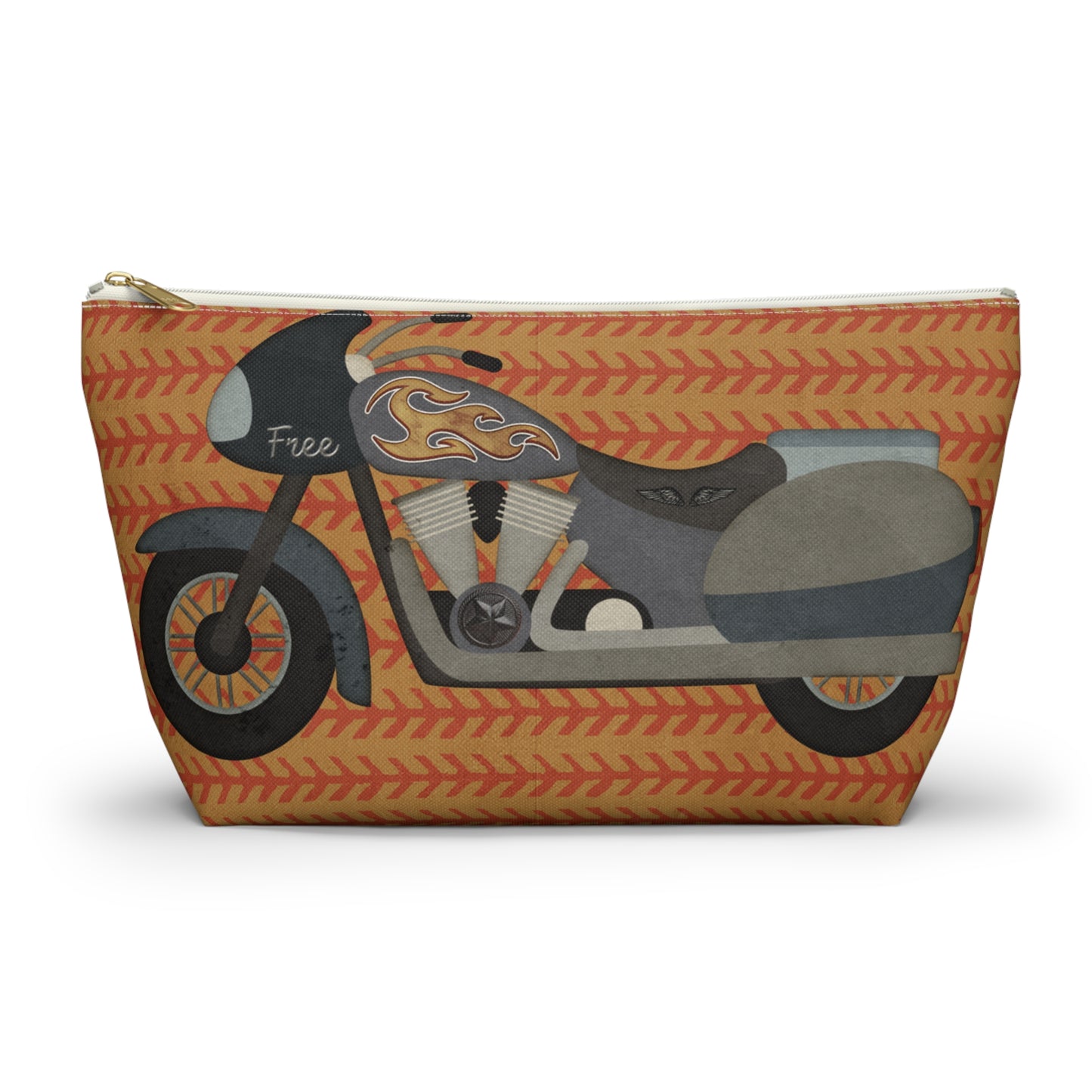 Motorcycle Accessory Pouch w T-bottom