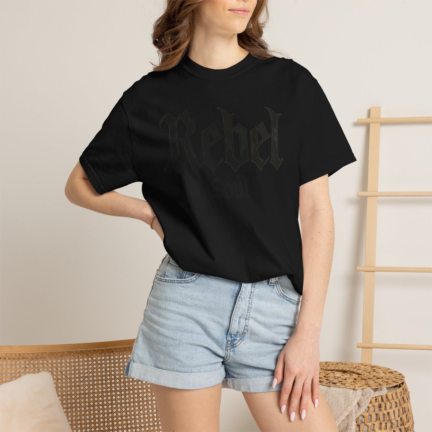 Gothic Rebel Soul Comfort Graphic Tee