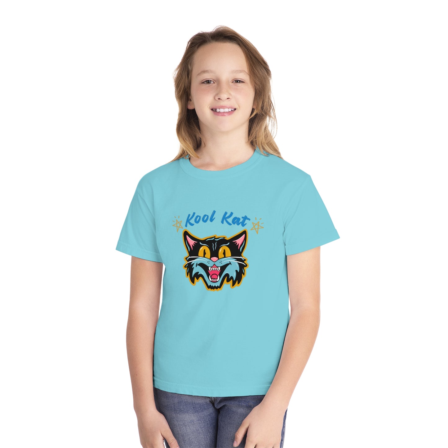 Kool Kat Youth Comfort Colors Tshirt