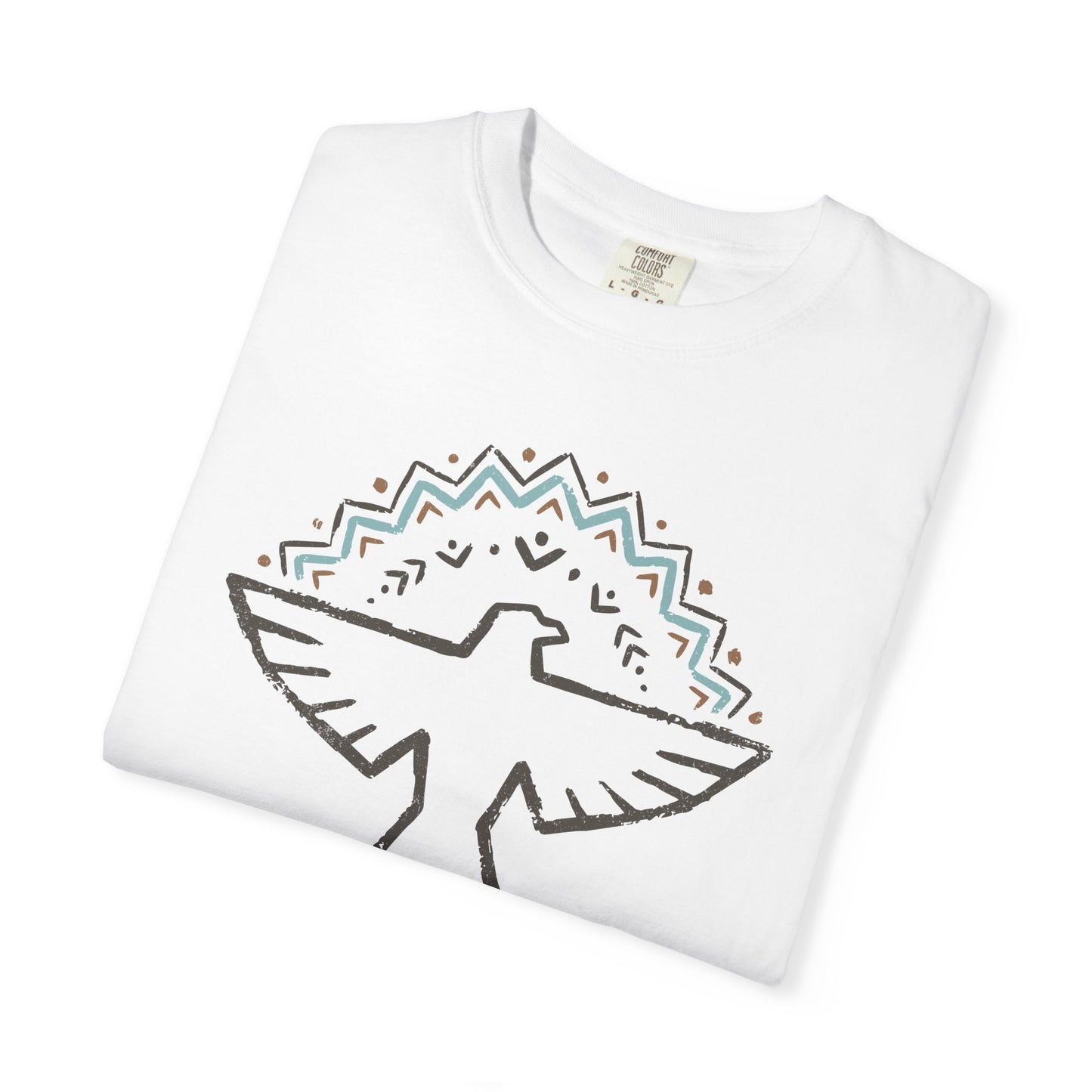 Boho Southwest Bird Comfort Graphic Tee