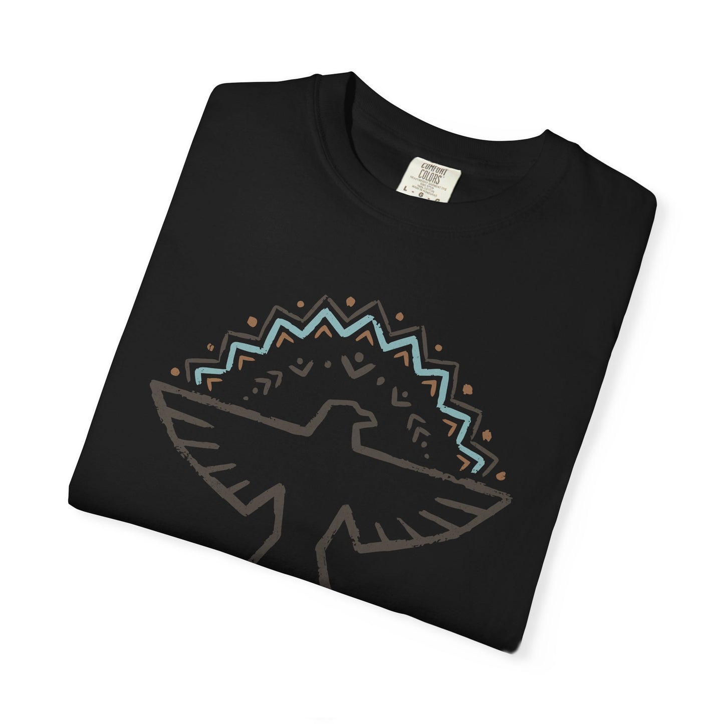 Boho Southwest Bird Comfort Graphic Tee