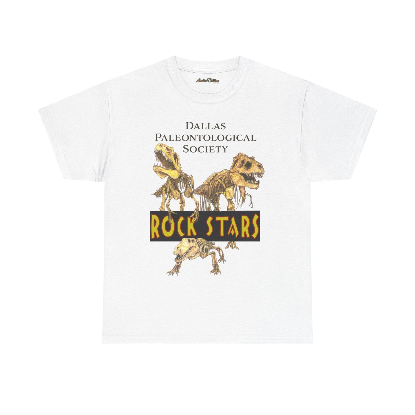 Dinosaur Enthusiast Tee - Dallas Paleontological Society Rock Stars T-Shirt