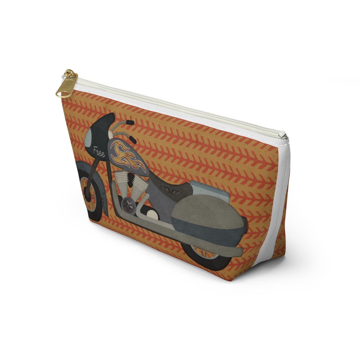 Motorcycle Accessory Pouch w T-bottom