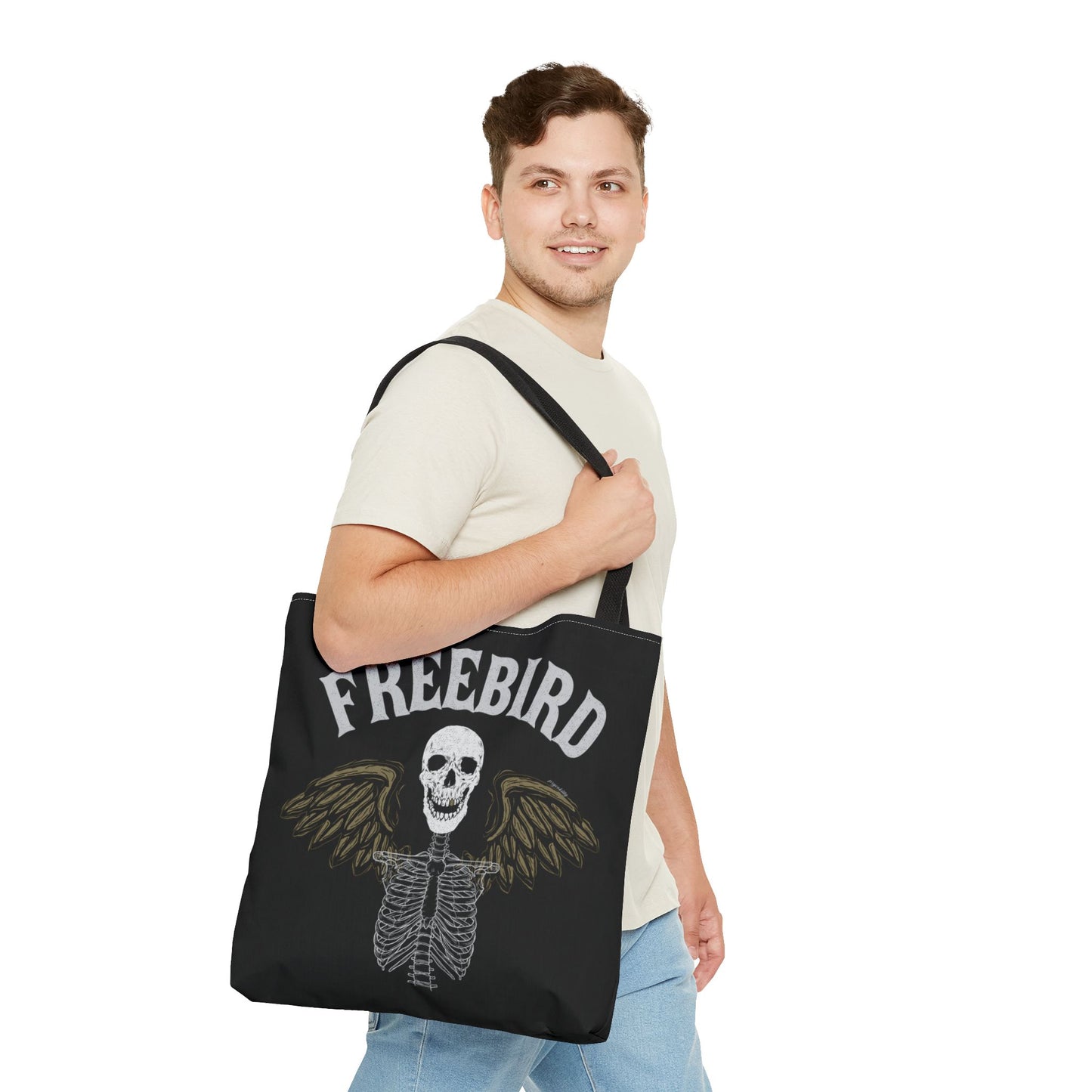 Freebird Don't Tread On Me Tote Bag