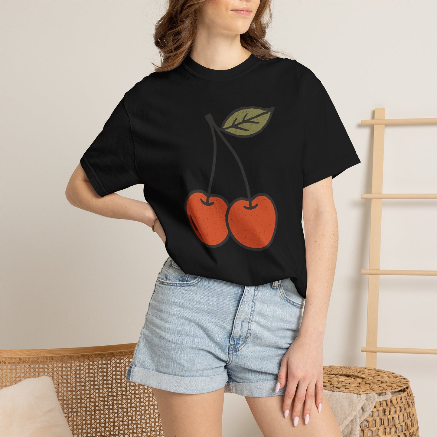 Vintage Cherry Comfort Graphic Tee