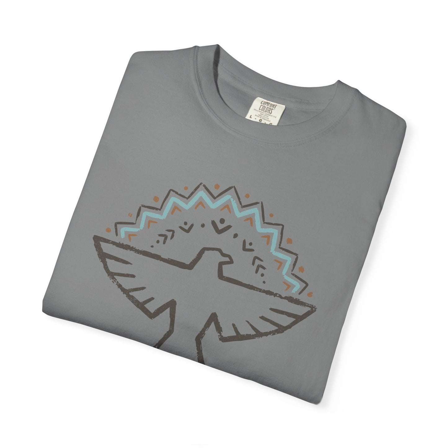 Boho Southwest Bird Comfort Graphic Tee