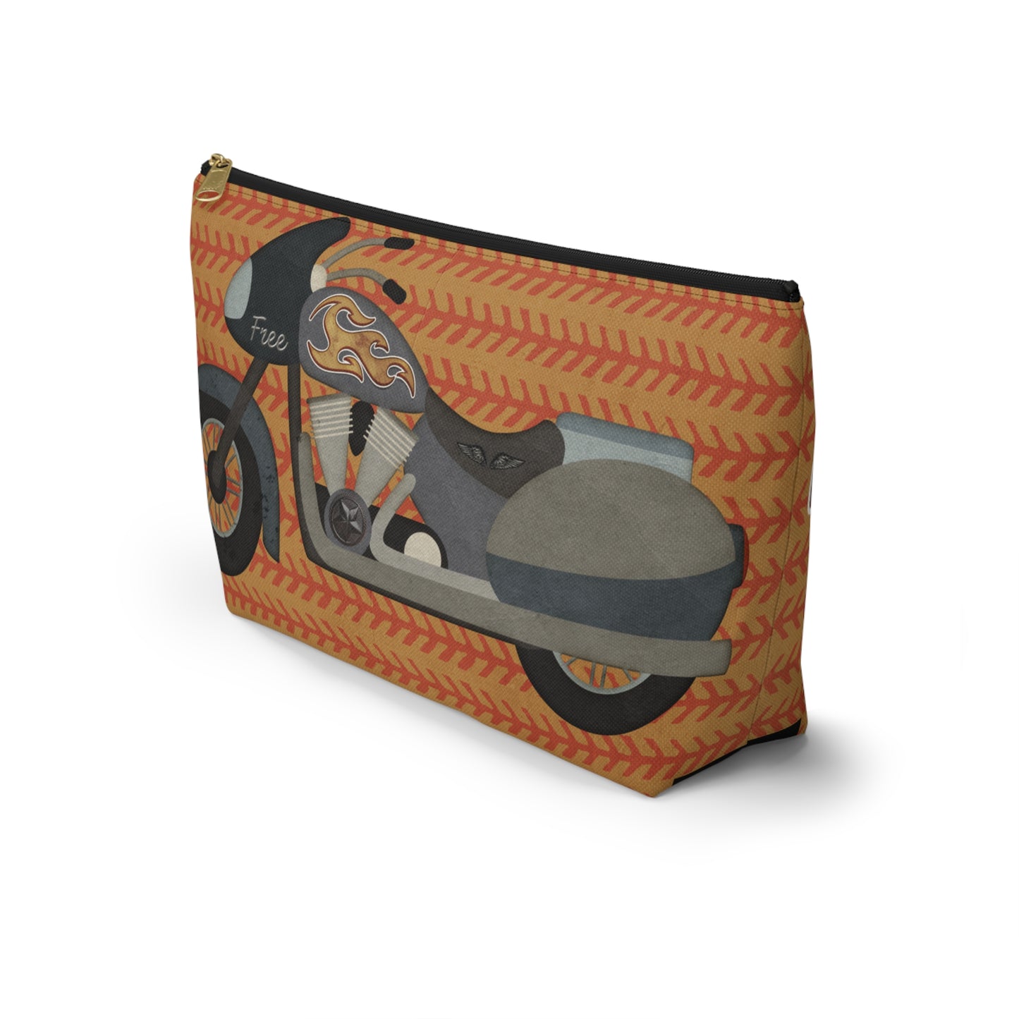 Motorcycle Accessory Pouch w T-bottom