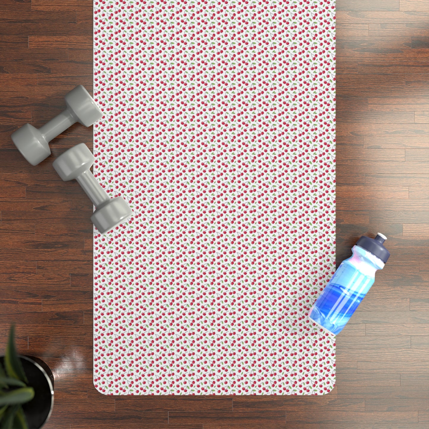 Cherry Rubber Yoga Mat