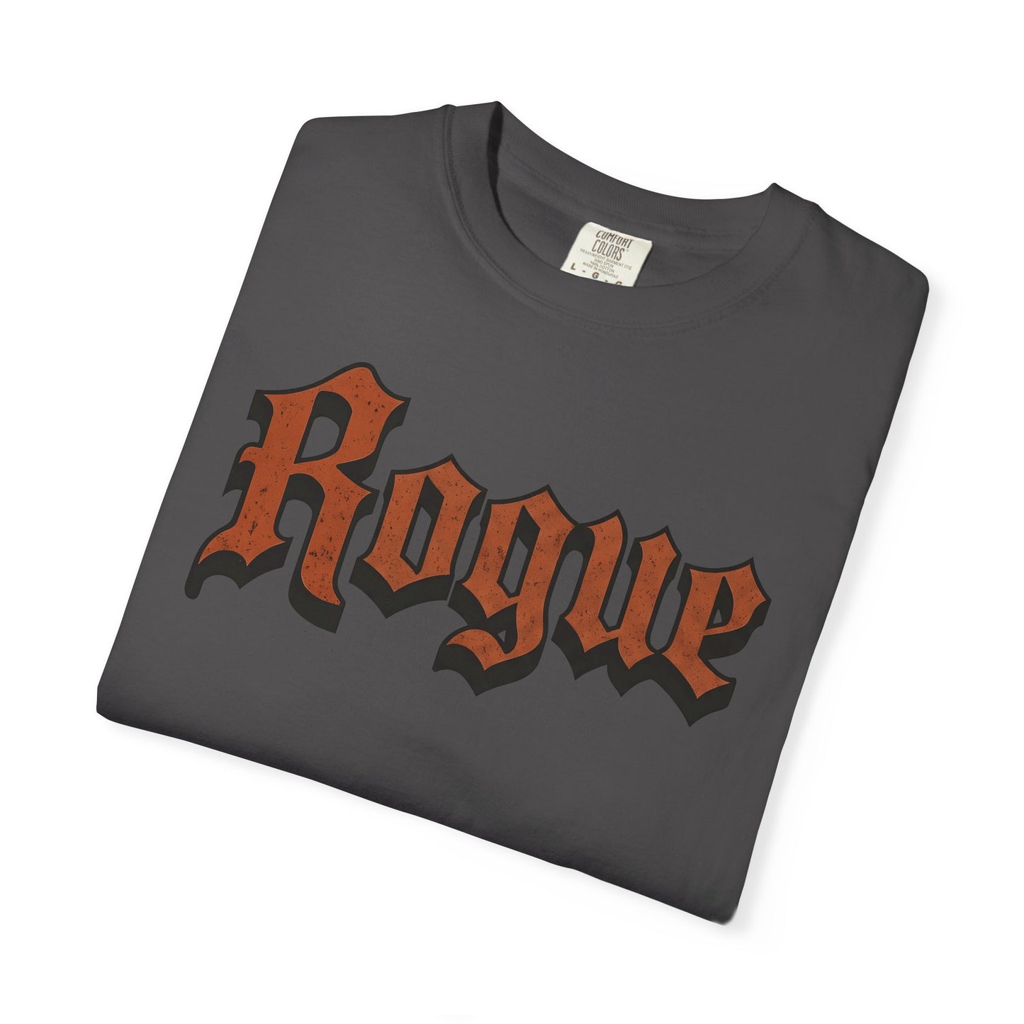 Gothic Rogue Text Comfort Graphic Tee