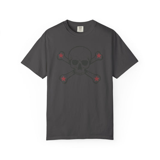 Skull and Bones Red Star Rock Tshirt