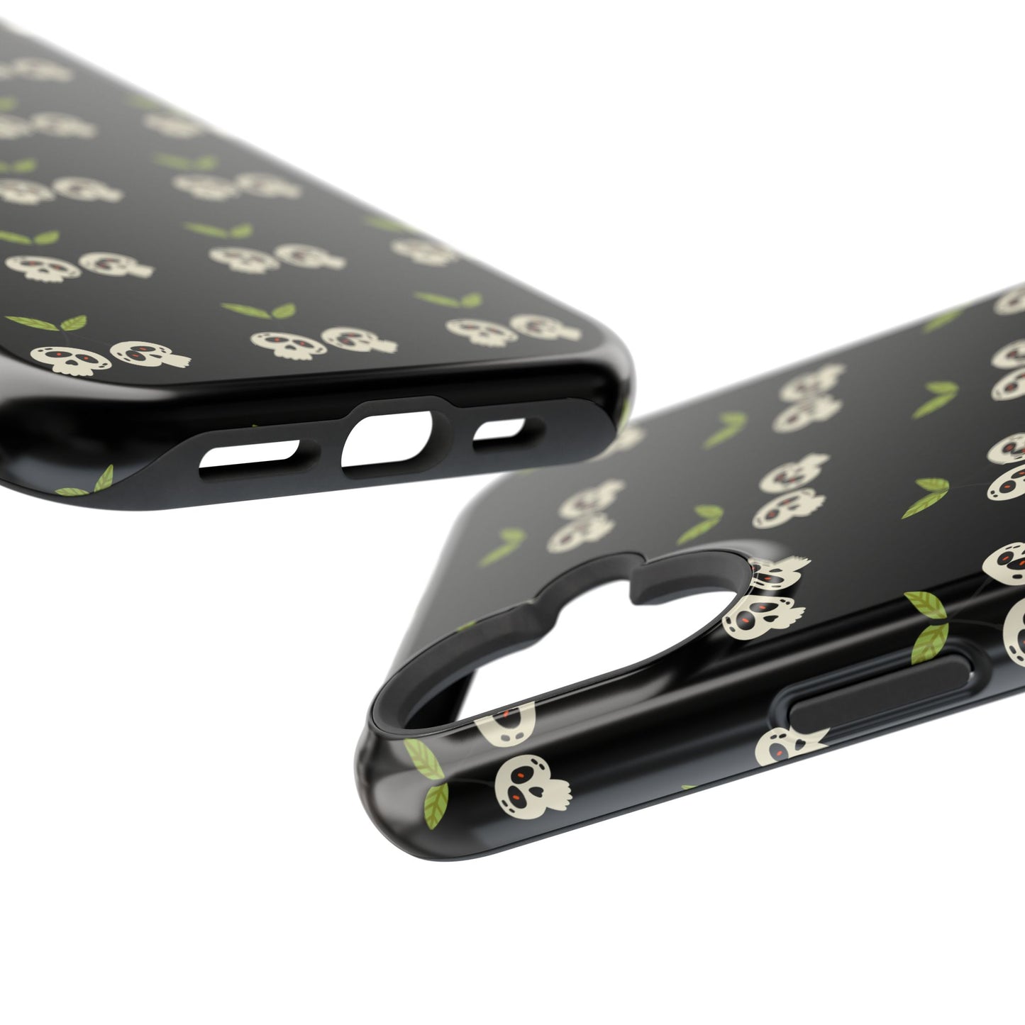 Skull Cherry Impact-Resistant Cases