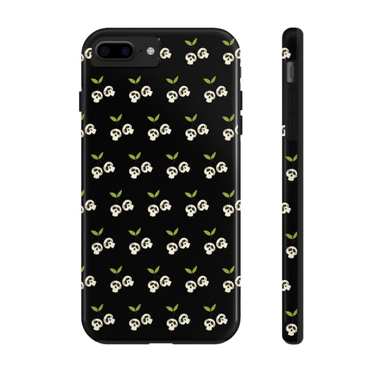 Skull Cherry Tough Phone Cases