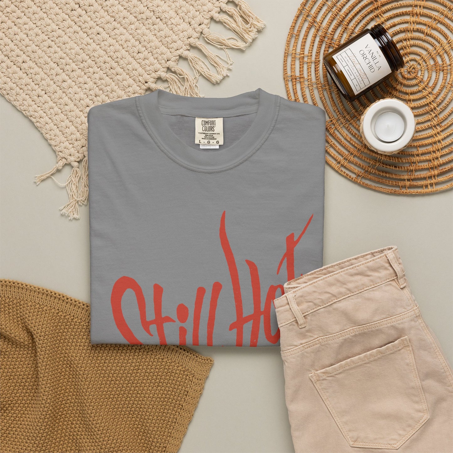 Vintage Still Hot text Comfort Graphic Tee