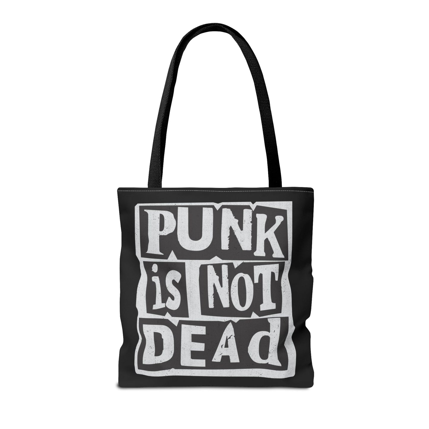 Punk Is Not Dead Skull Mohawk Tote Bag 3 sizes