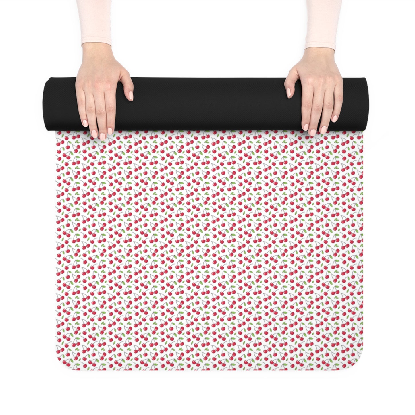 Cherry Rubber Yoga Mat