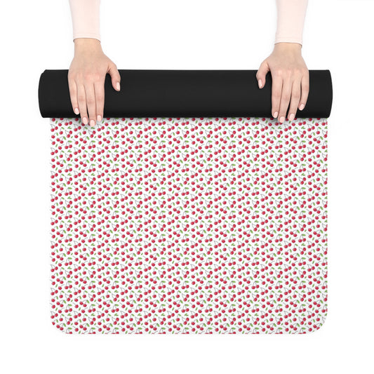 Cherry Rubber Yoga Mat