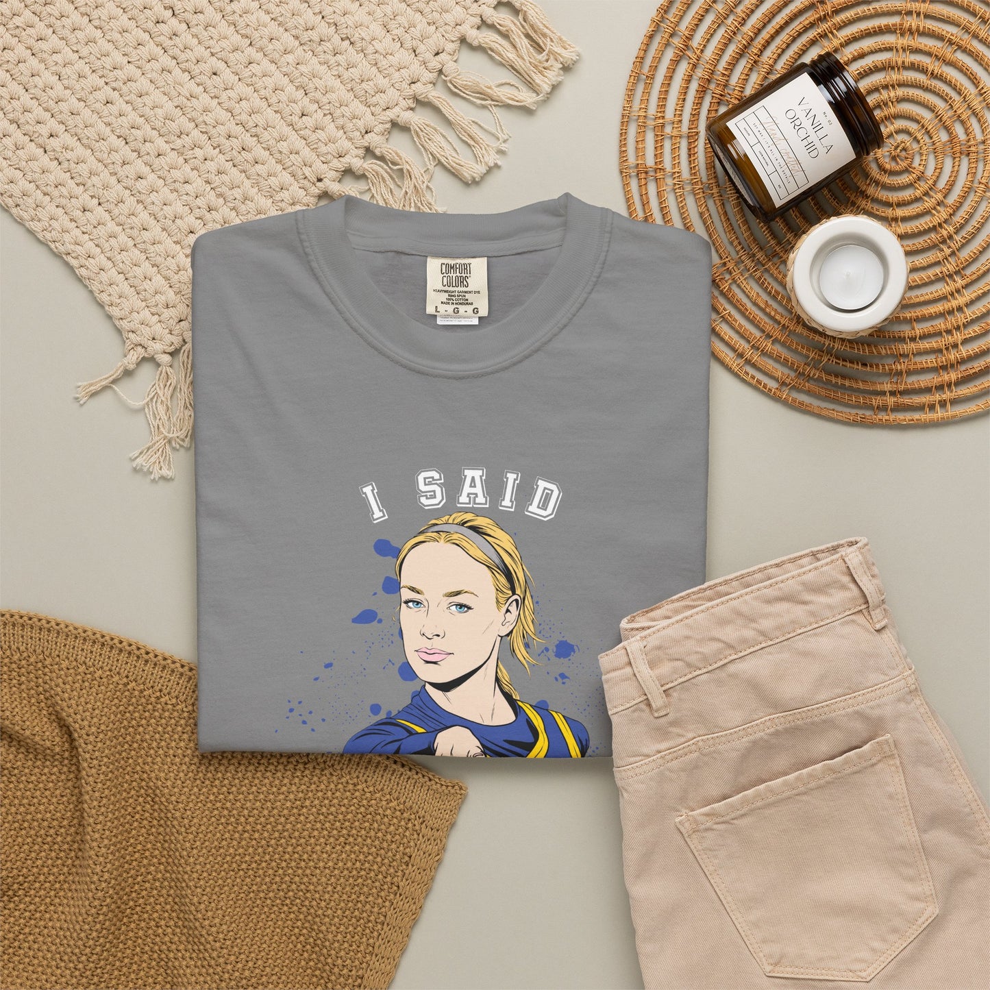 I Said What I Said T-Shirt — Bold Pointing Graphic Tee