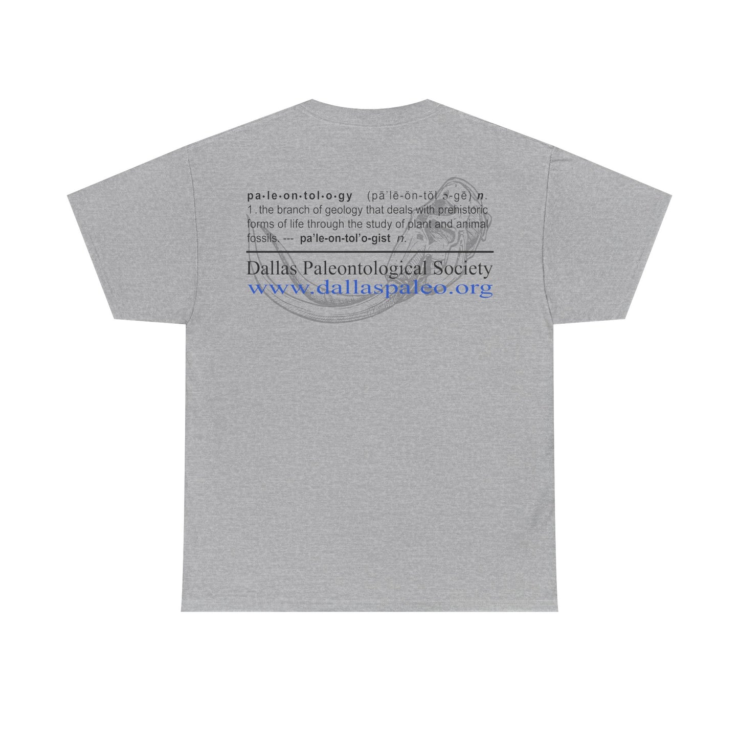 Dinosaur Enthusiast Tee - Dallas Paleontological Society Rock Stars T-Shirt